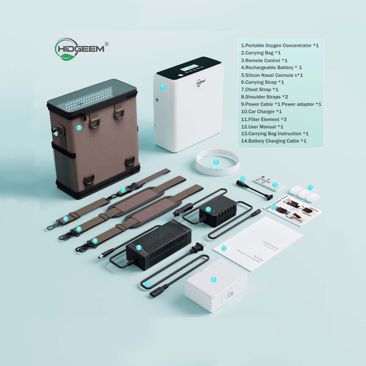 portable oxygen making machine