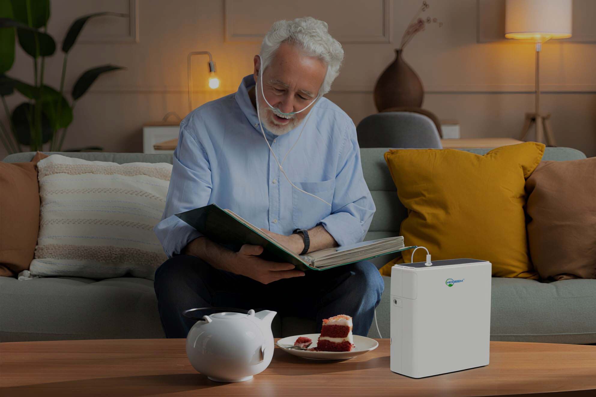 HIDGEEM oxygen concentrator for home