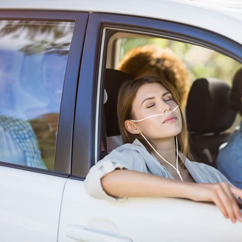 Hidgeem SJ - OX1C 1 - 6L Adjustable Continuous Flow Battery Portable Oxygen Concentrator - HIDGEEM