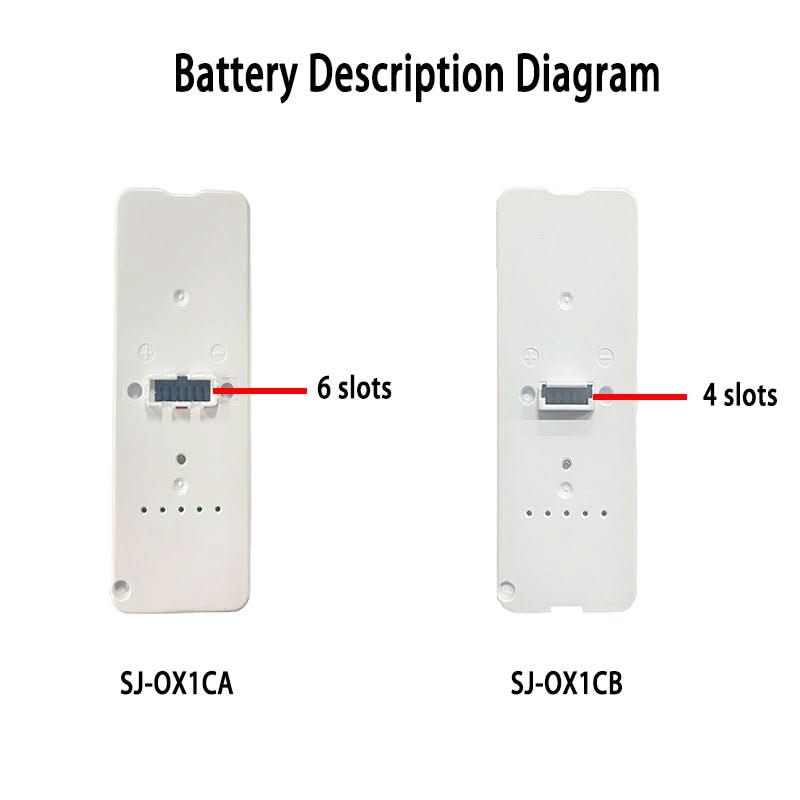 Hidgeem SJ - OX1C Portable Oxygen Concentrator lithium Battery Packs - HIDGEEM