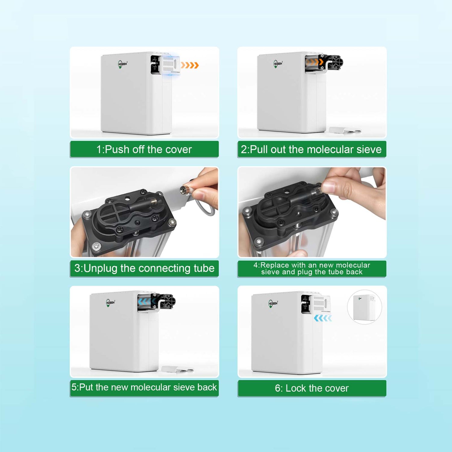 portable oxygen making machine