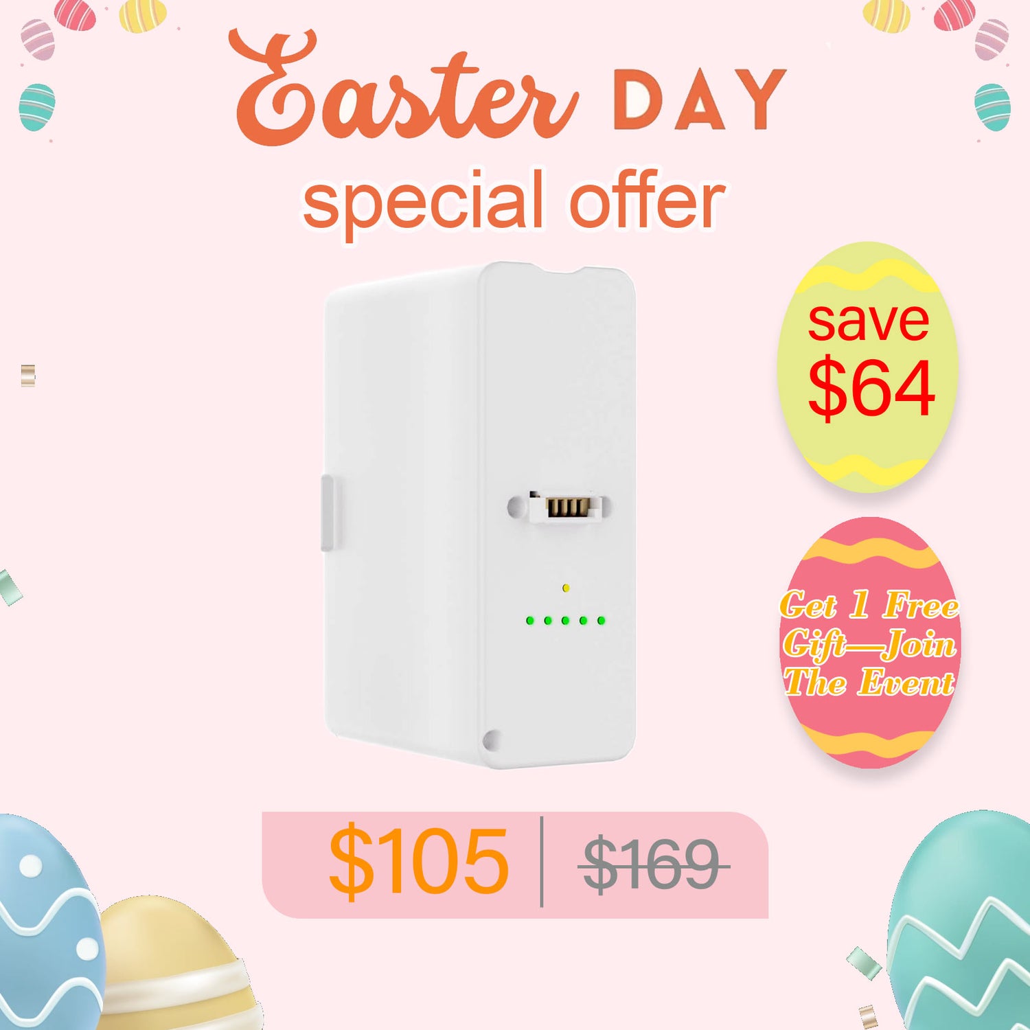 Hidgeem SJ-OX1C Portable Oxygen Concentrator lithium Battery Packs