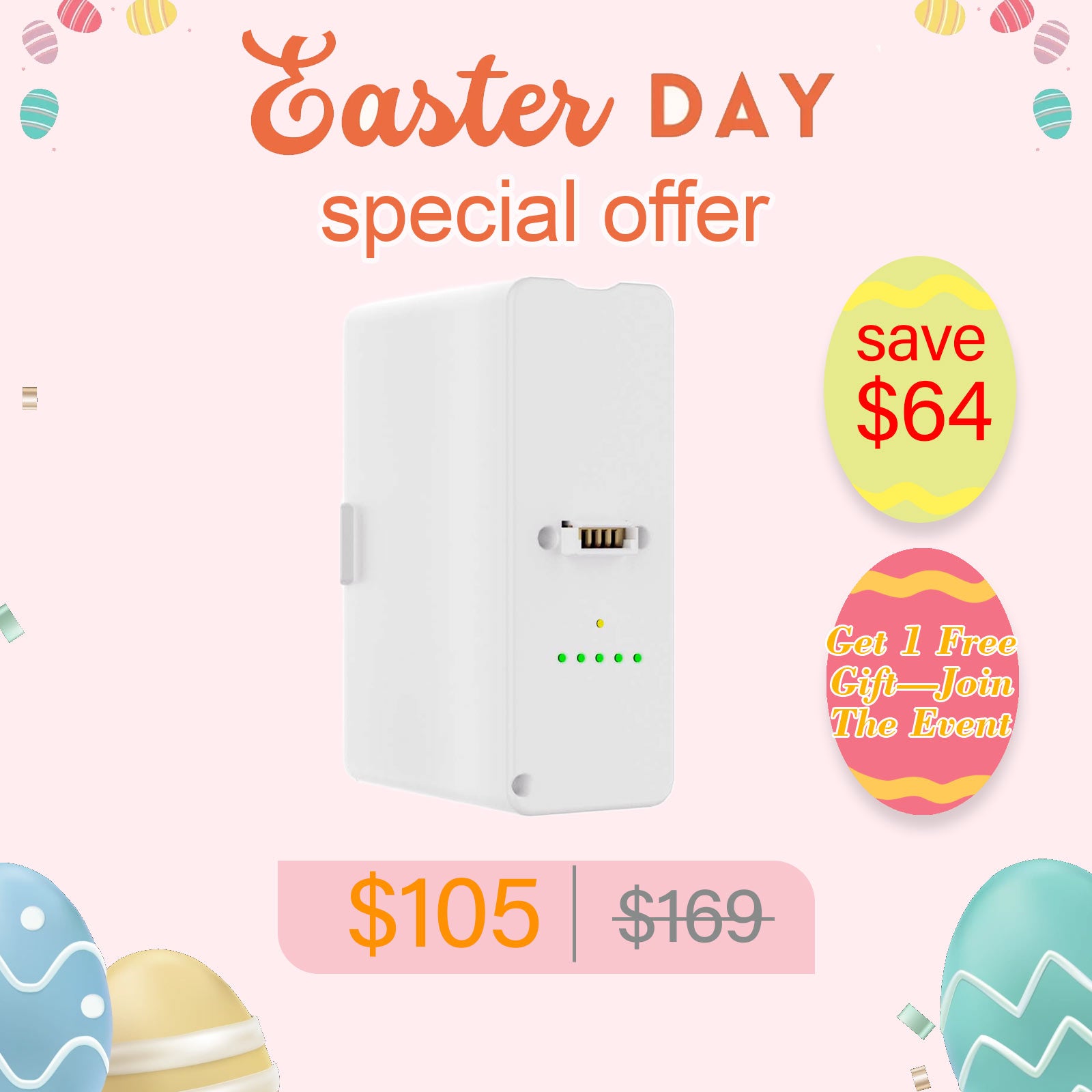 Hidgeem SJ-OX1C Portable Oxygen Concentrator lithium Battery Packs