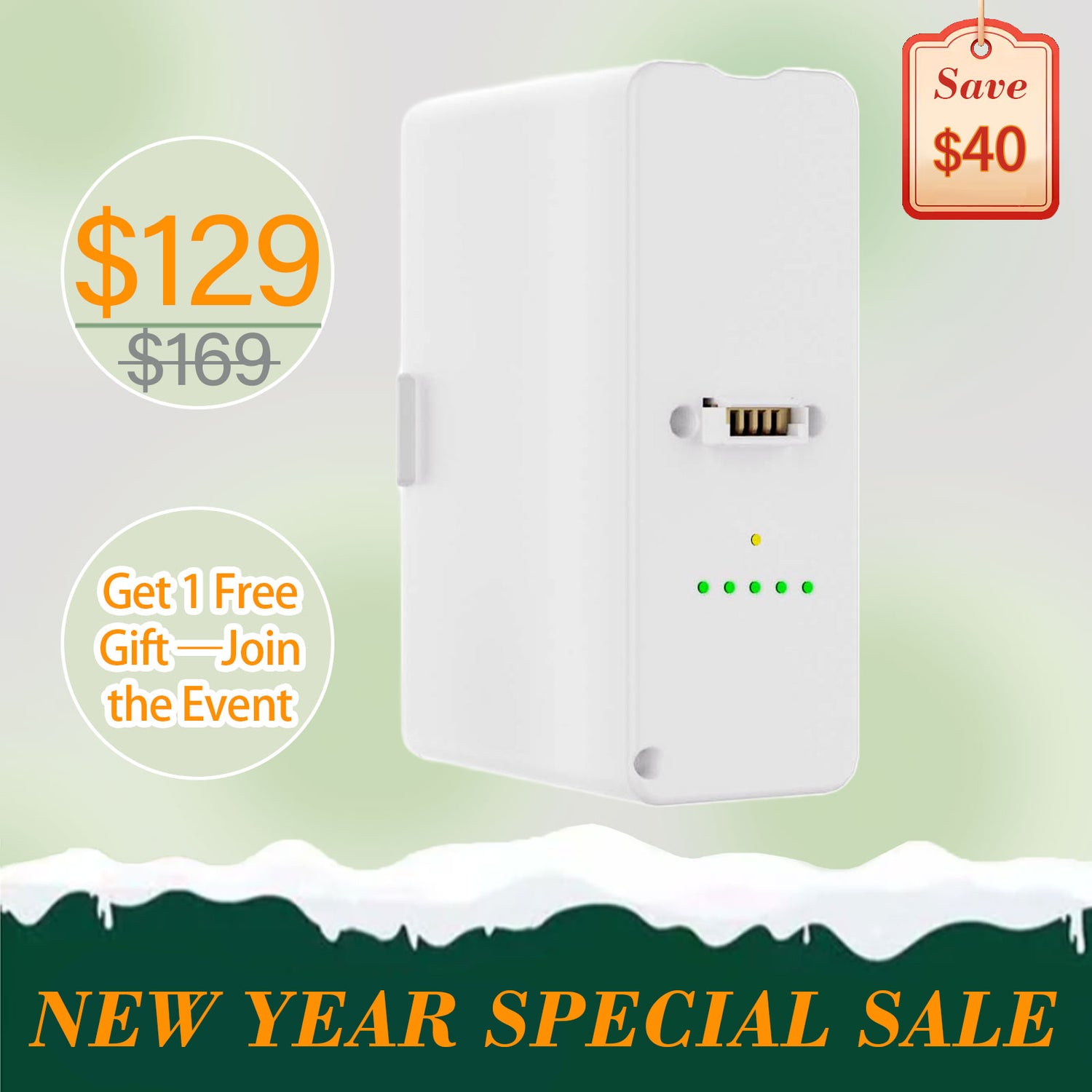 Hidgeem SJ-OX1C Portable Oxygen Concentrator lithium Battery Packs